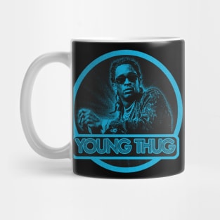 Young thug aesthetic turquoise blue color Mug